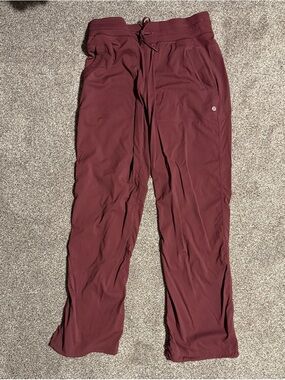 Lululemon Dance Studio Maroon Pants